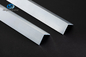 6063 алюминиевых финиш мельницы серебра Matt длины профилей 2.5m угла